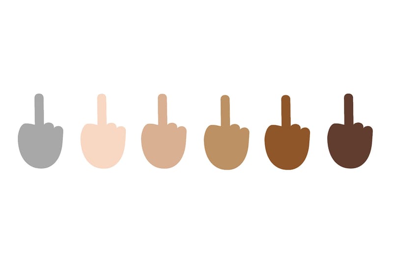 Microsoft to Include a Middle Finger Emoji in Windows 10 | Hypebeast