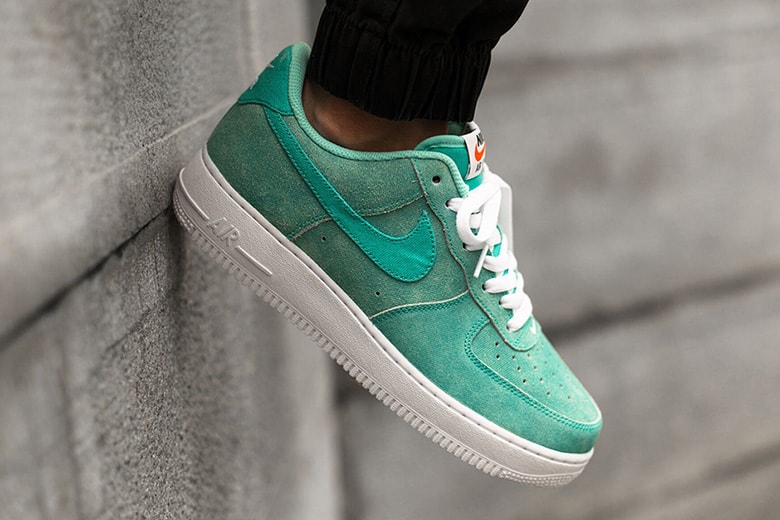 air force 1 turquoise tick