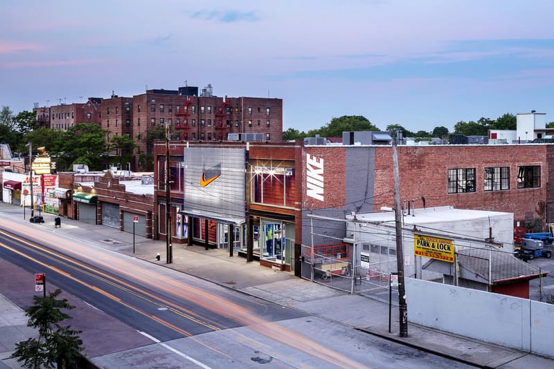 Nike store shop in brooklyn