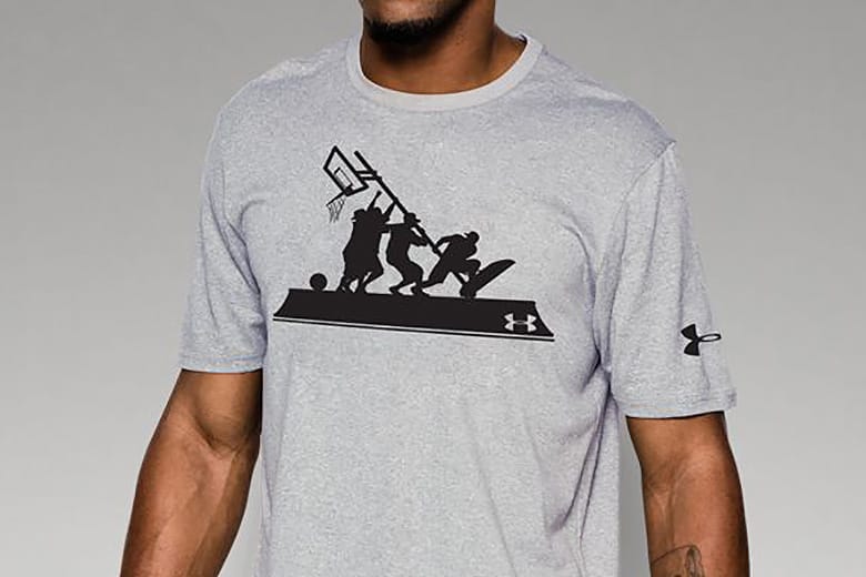 Under armour best sale t shirt design