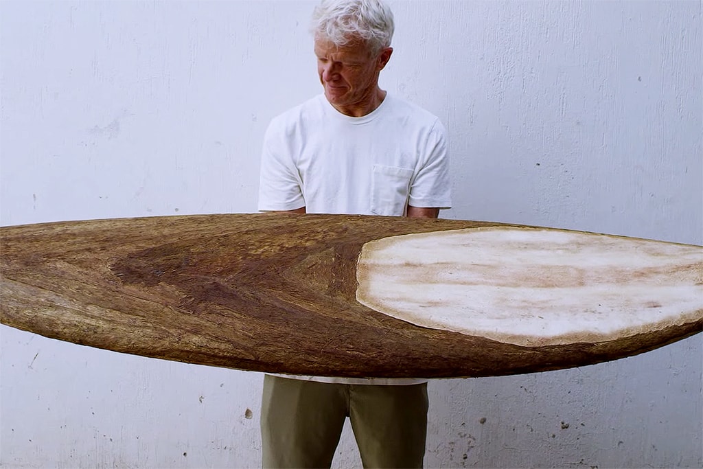 65-летняя легенда серфинга создала доску для серфинга, состоящую из 100% агавы