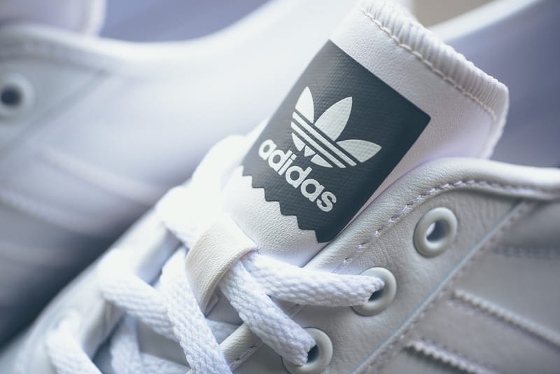 Adidas nestor best sale white leather