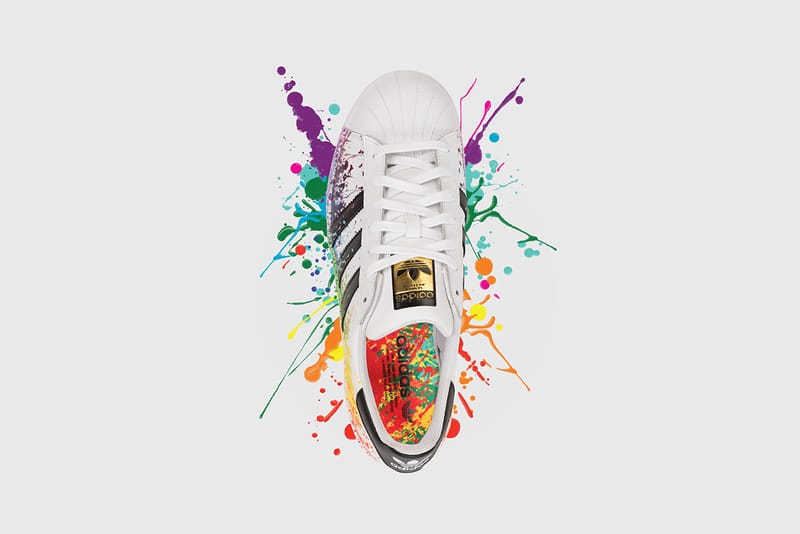 Adidas superstar cheap pride pack wit