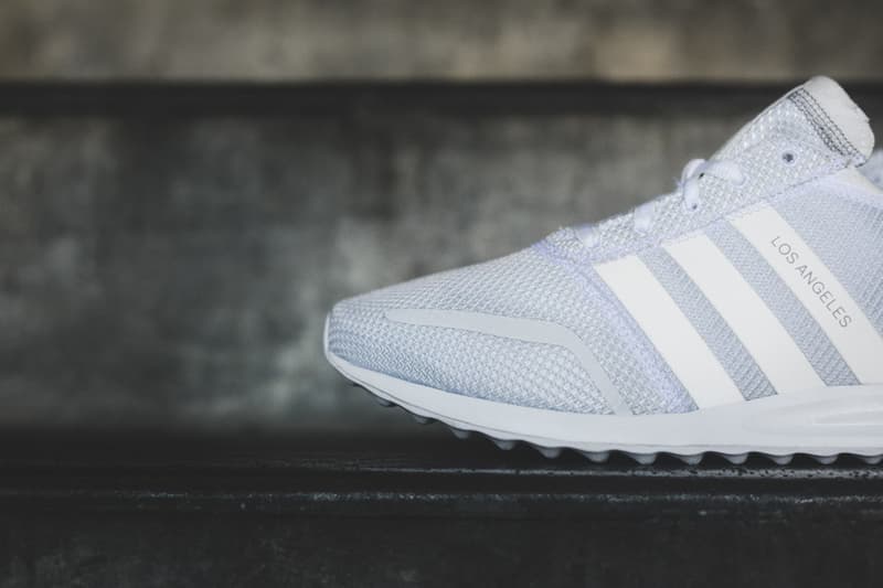 adidas los angeles white leather