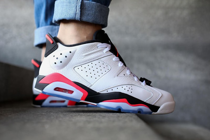 low top jordan 6 infrared