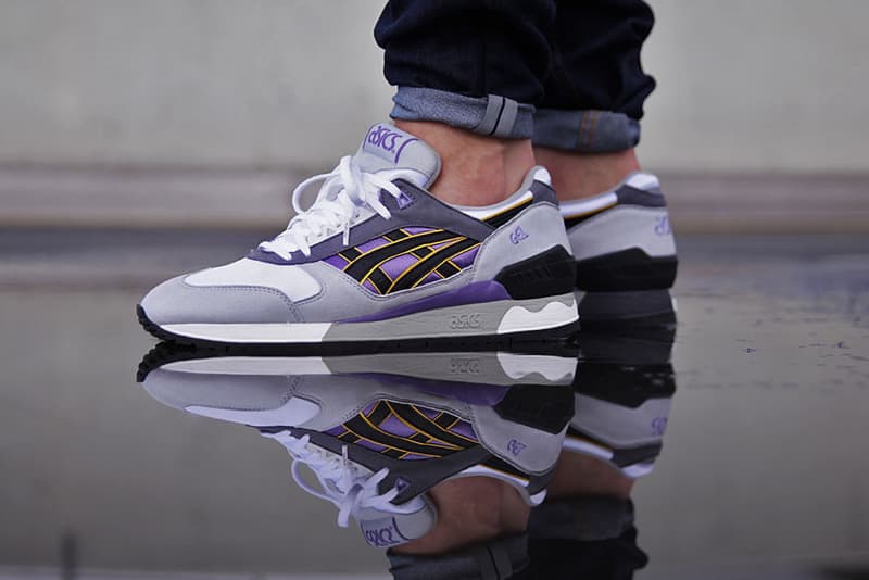 purple asics gel