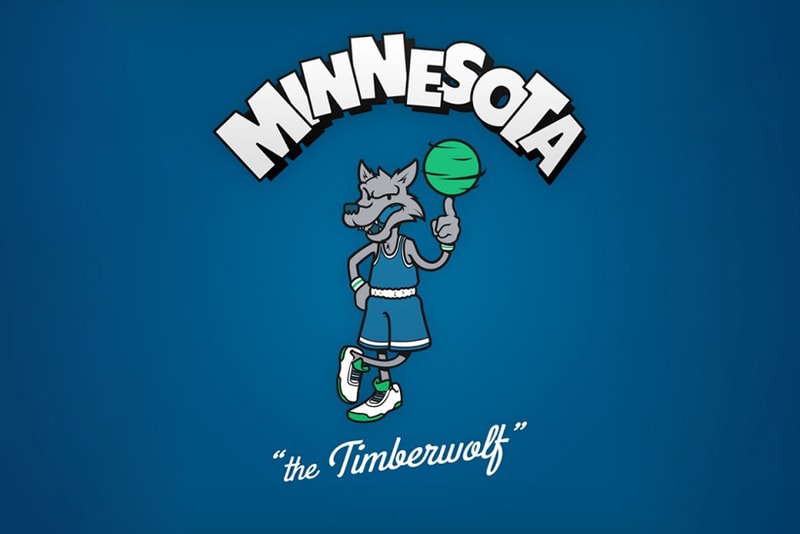 Baboon Creation Renders NBA Logos as Cartoons | Hypebeast