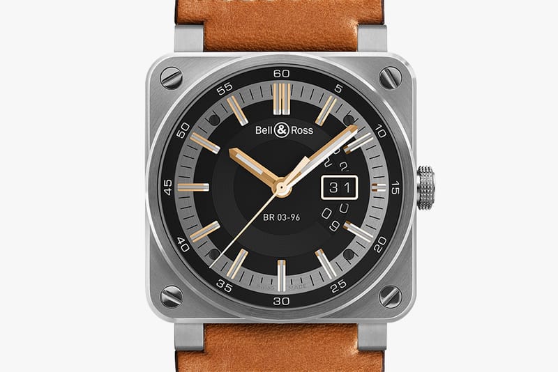 Bell Ross 2015 BR 03 96 Grande Date Watches in Black and Brown