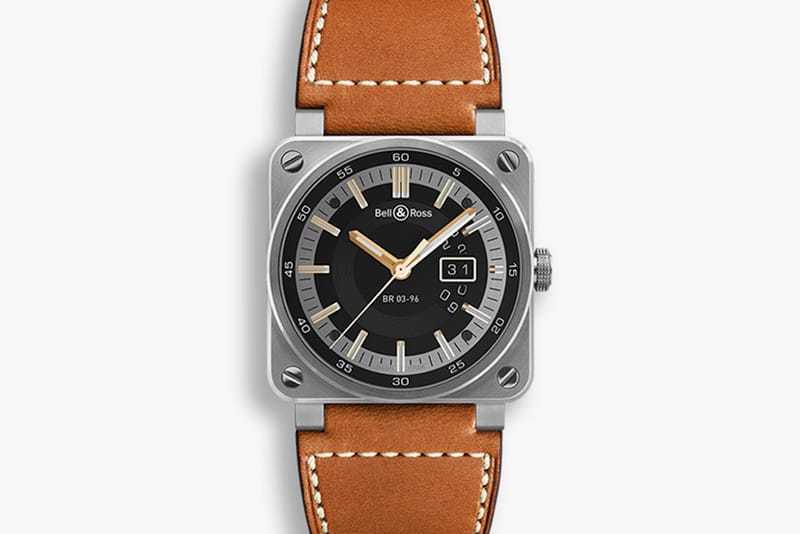 Bell Ross 2015 BR 03 96 Grande Date Watches in Black and Brown