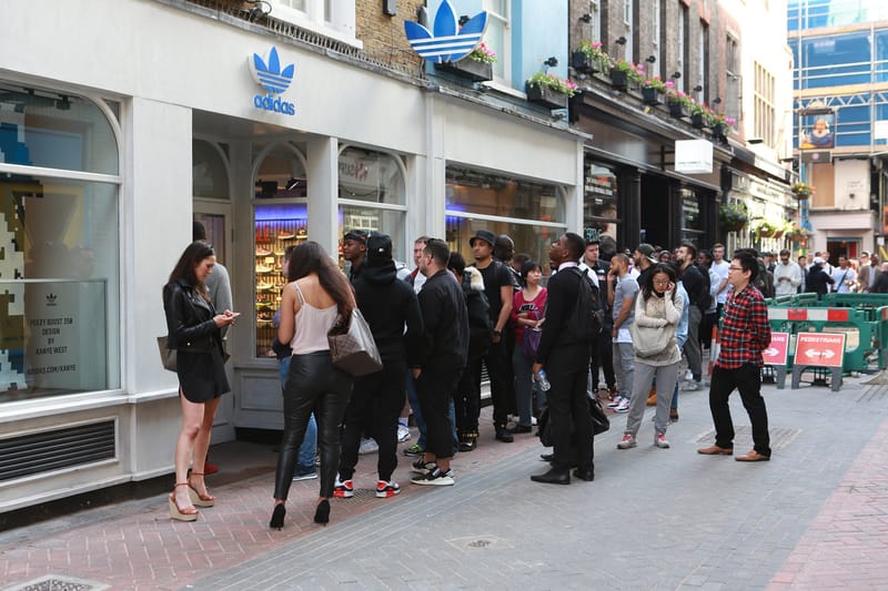 Yeezy in sale london store