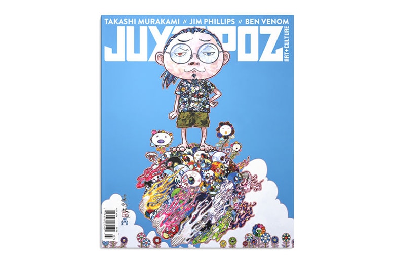 Такаси Мураками на обложке июльского номера журнала Juxtapoz за 2015 год