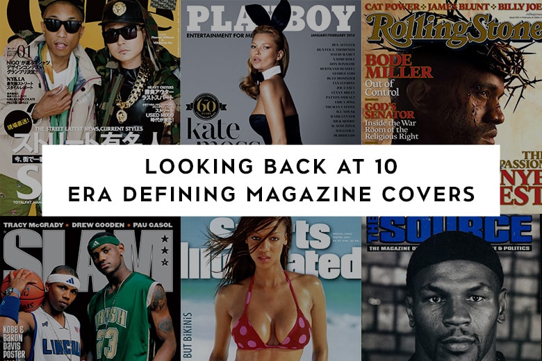 Оглядываясь назад на 10 обложек журналов, определяющих эпоху