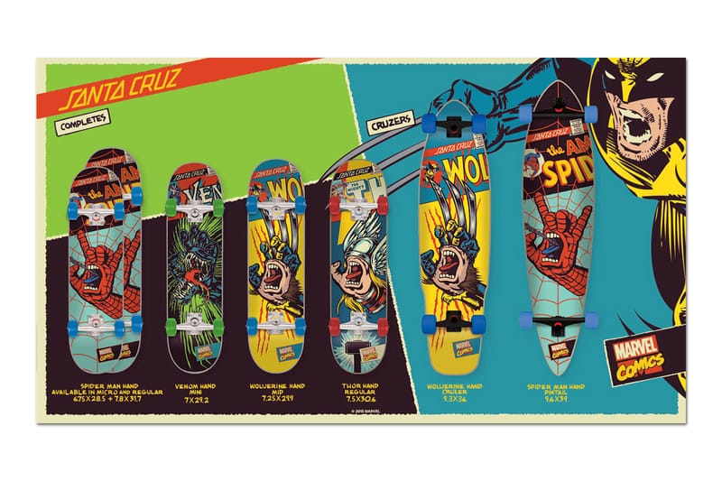 Marvel x Santa Cruz 