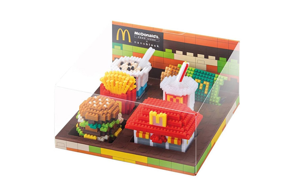 Ограниченный выпуск игрушек McDonald’s x nanoblock распродан за несколько часов