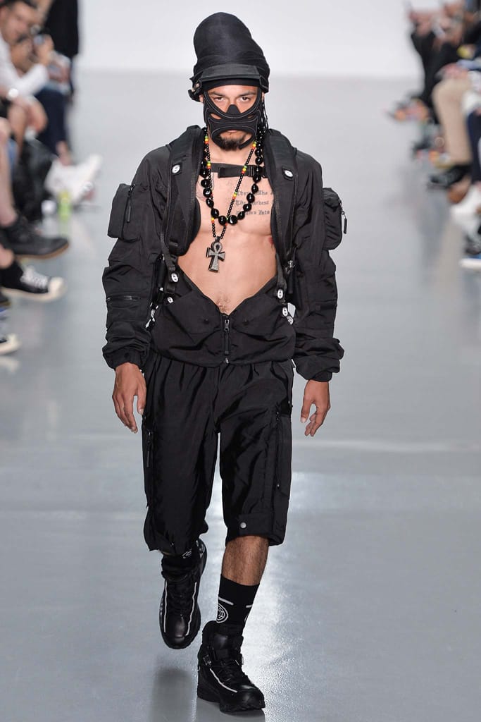 トップス NASIR MAZHAR SOLD] — FW15 [Nasir Mazhar] x [Skepta] Riot Mask Jacket (As