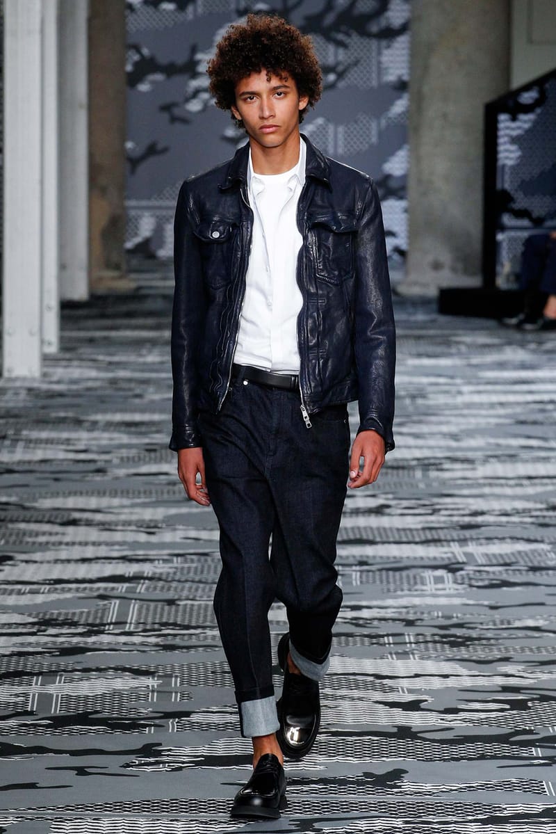 Neil barrett hotsell denim jacket