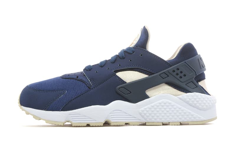 mens nike huarache navy blue