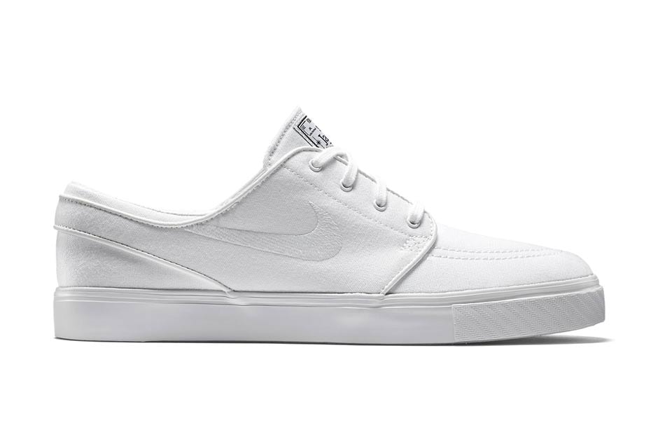 janoski canvas white