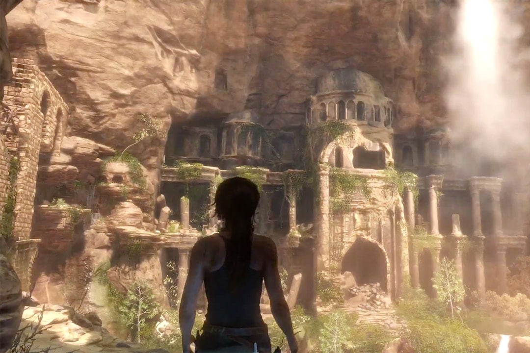 Презентация игрового процесса Rise of the Tomb Raider на выставке E3