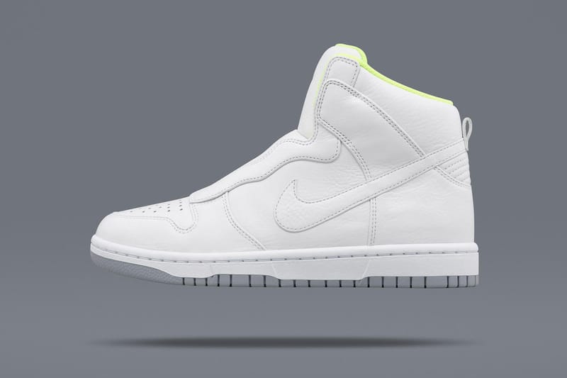 sacai x NikeLab Dunk Lux High | Hypebeast