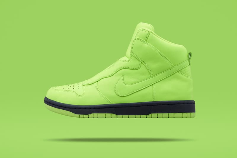 sacai x NikeLab Dunk Lux High | Hypebeast