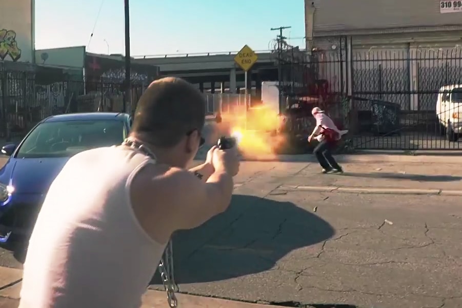 Как выглядит Grand Theft Auto V в реальной жизни