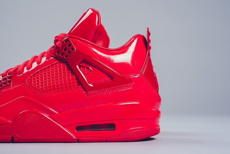 Air Jordan 11LAB4 Sneaker in University Red | Hypebeast