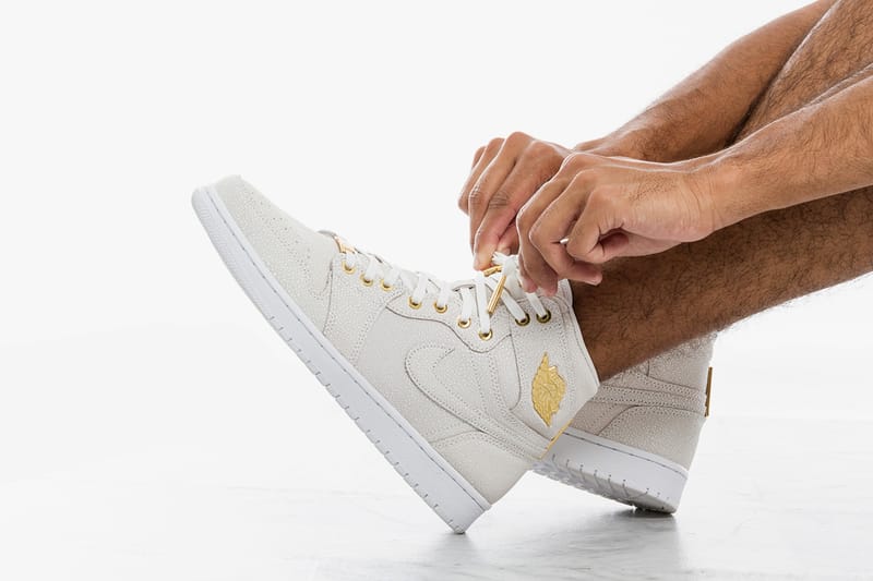 Jordan 1 shop pinnacle white gold