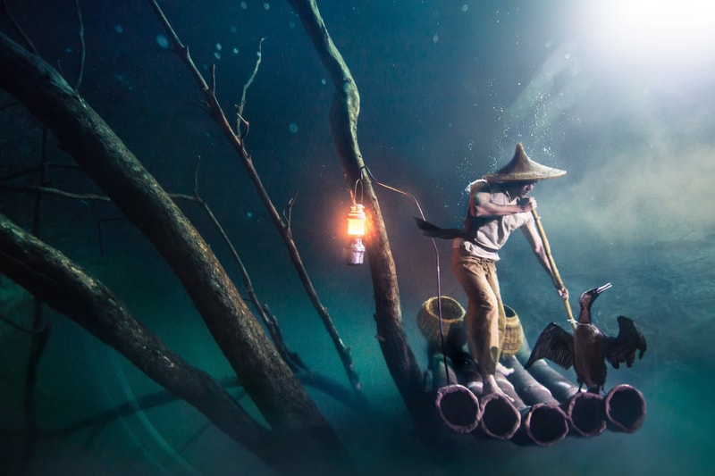 Ballantine's Presents Benjamin Von Wong's Underwater River | Hypebeast