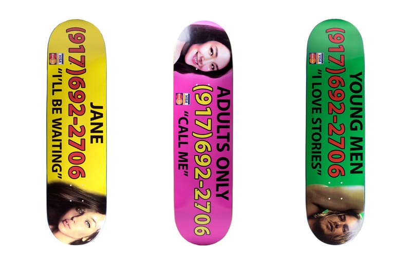 Call Me 917 Skateboard Decks | Hypebeast