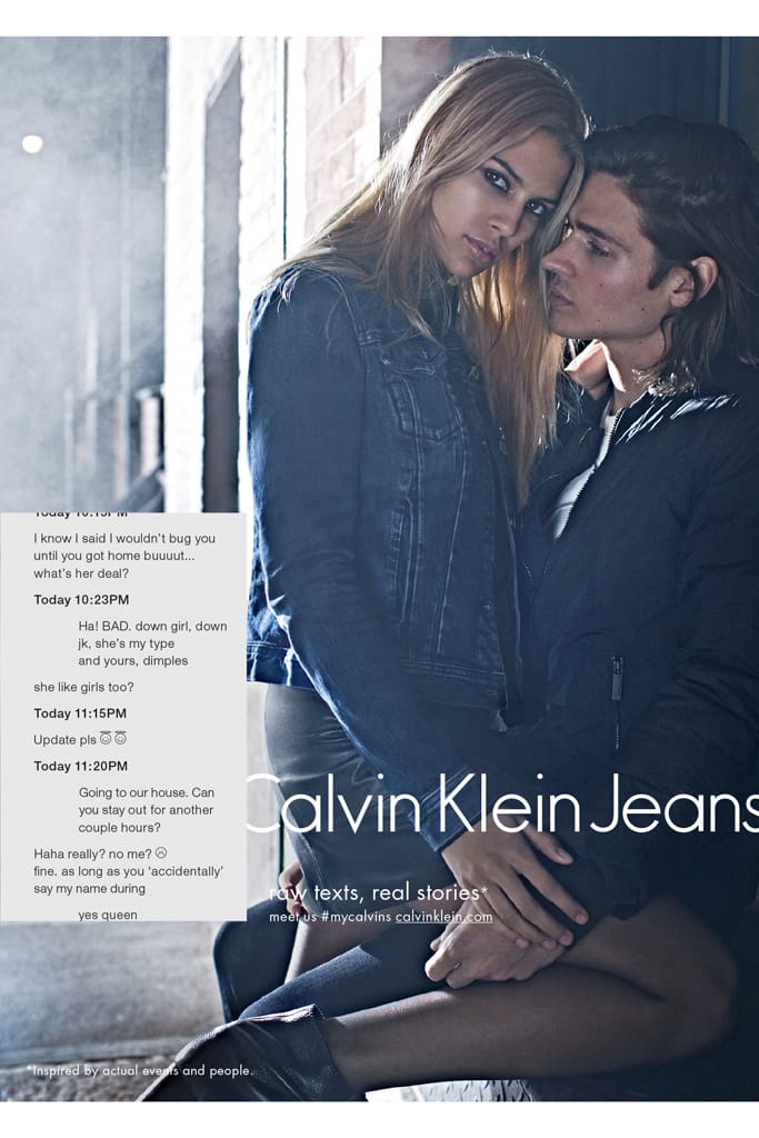 Calvin Klein Uses Sexting and Tinder in Its Latest Marketing