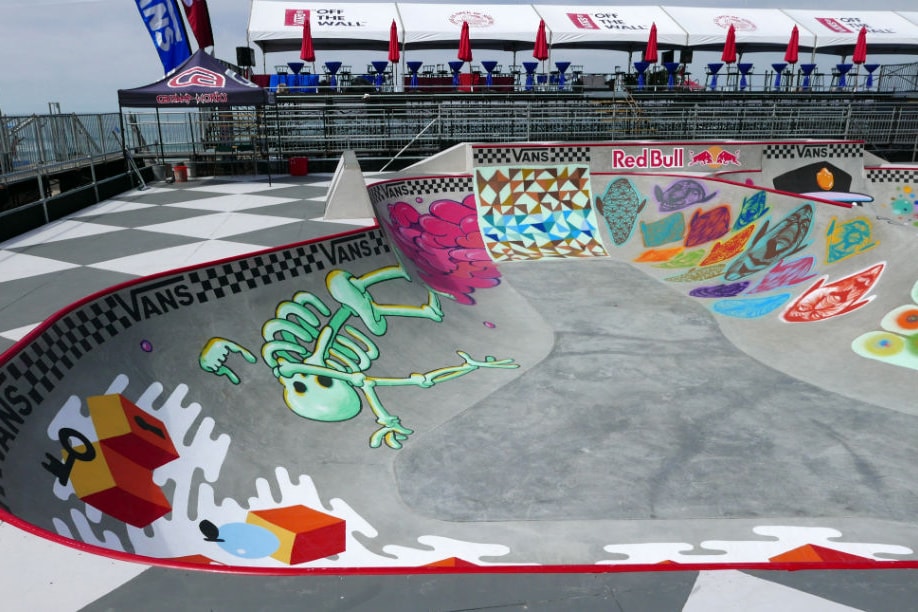 Ознакомьтесь с дизайном скейтбоула этого года для Vans US Open Bowl