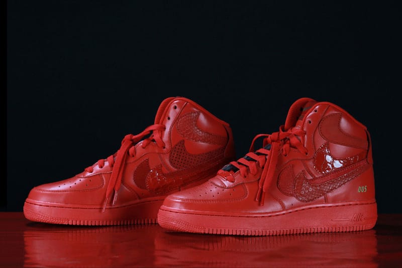 John Geiger and The Shoe Surgeon's Custom Nike Air Force 1 High