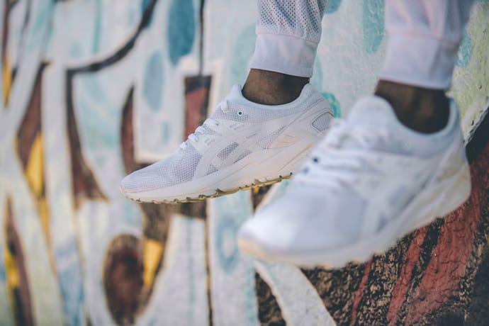 Asics gel kayano trainer evo white online