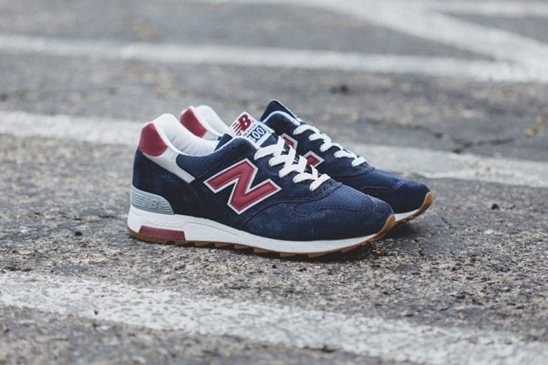 New Balance's New 1400 Sneaker Made In U.S.A. in Navy/Burgundy | Hypebeast