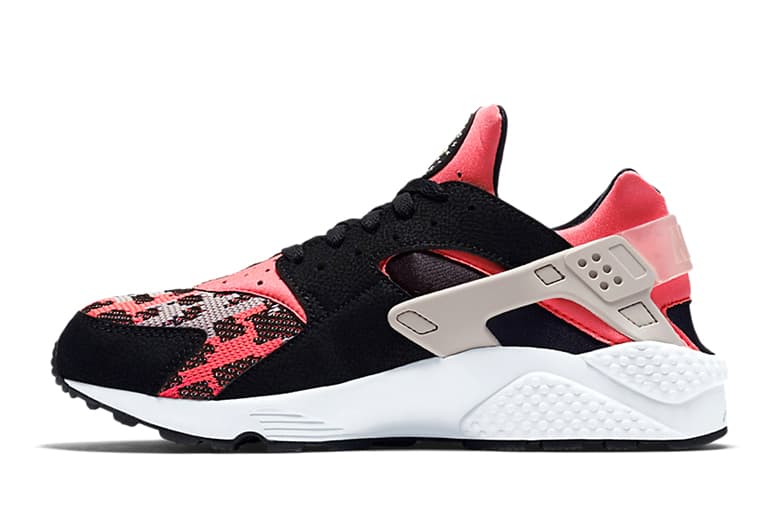 huaraches gray and pink