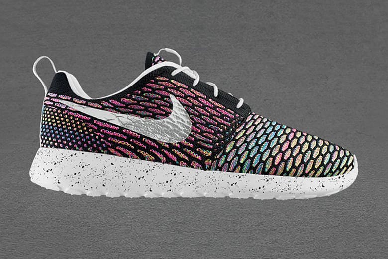 Nike roshe run flyknit on sale femme