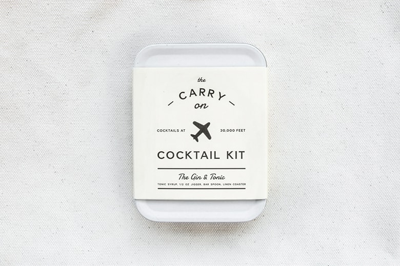The Carry On Cocktail Kit Allows You to Have Your Favorite Drink in the