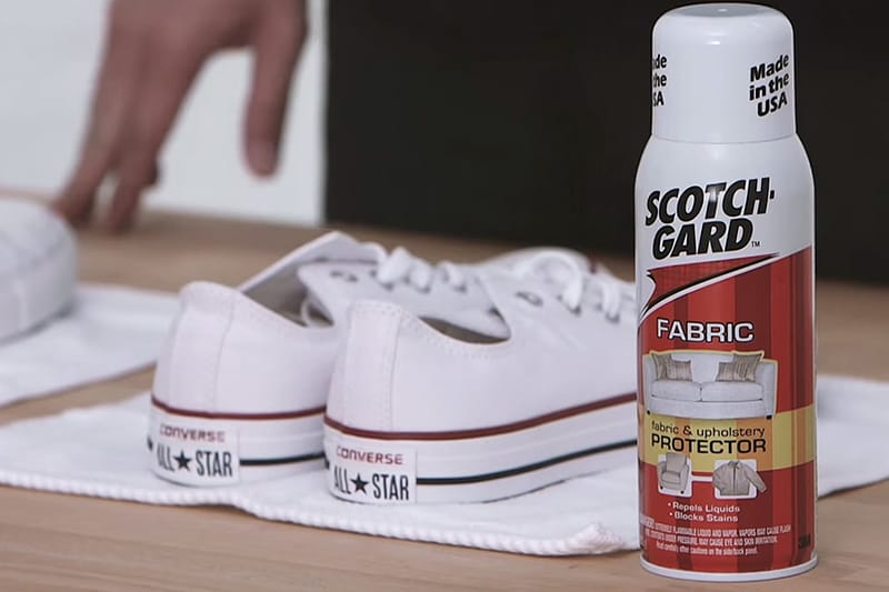 Scotchgard 2025 canvas shoes