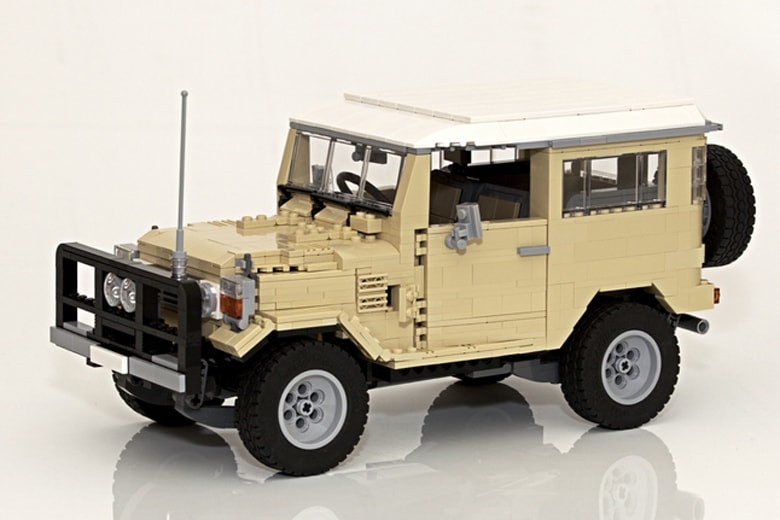 Toyota Land Cruiser 40-й серии воссоздан в LEGO®