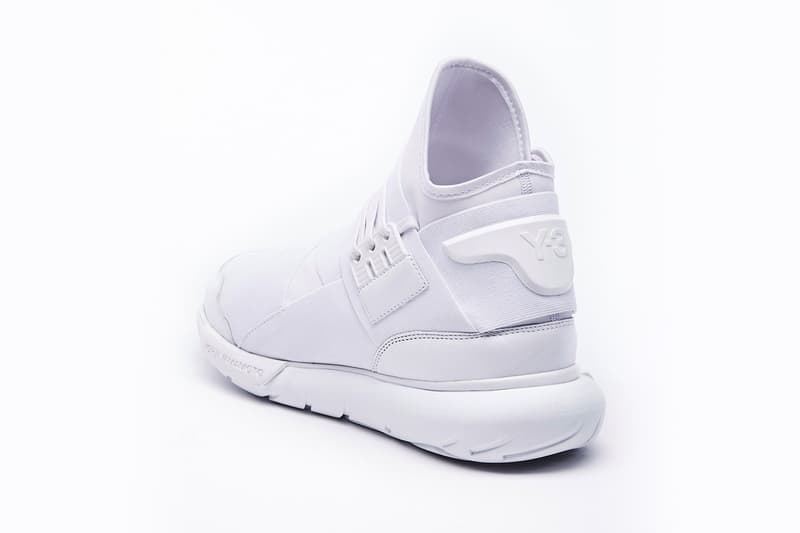 y3 qasa high triple white