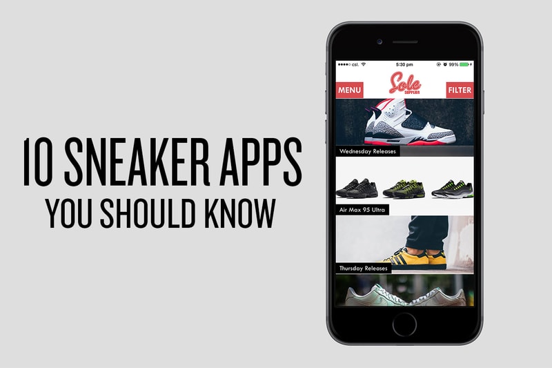 sneaker draw apps
