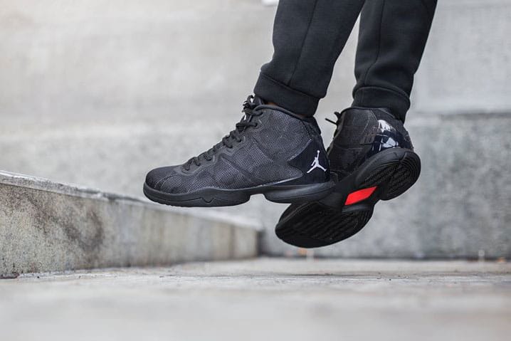 Air Jordan Brand Super.Fly 4 Black Infrared Sneaker Titolo Shop