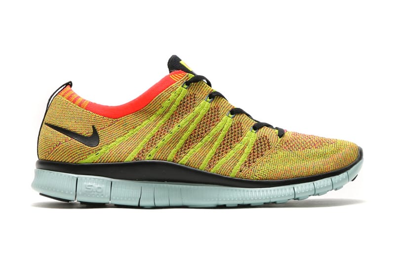 Nike free flyknit 5.0 nsw hot sale womens orange