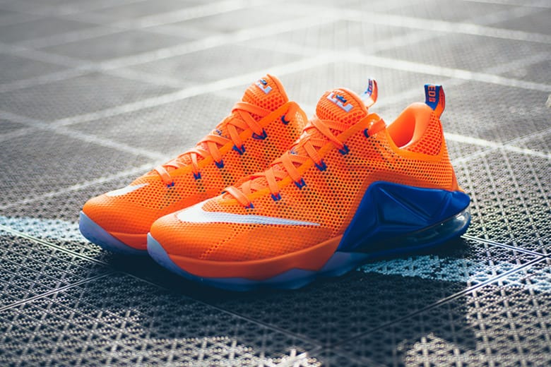 Orange and blue on sale lebrons