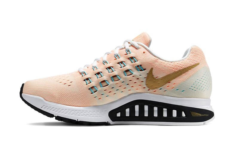 nike running gold