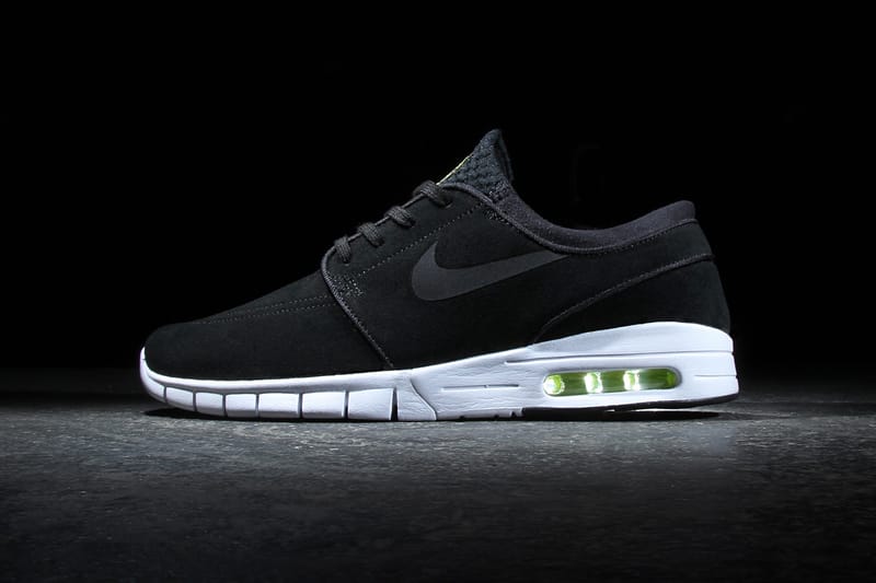 nike sb stefan janoski black and white