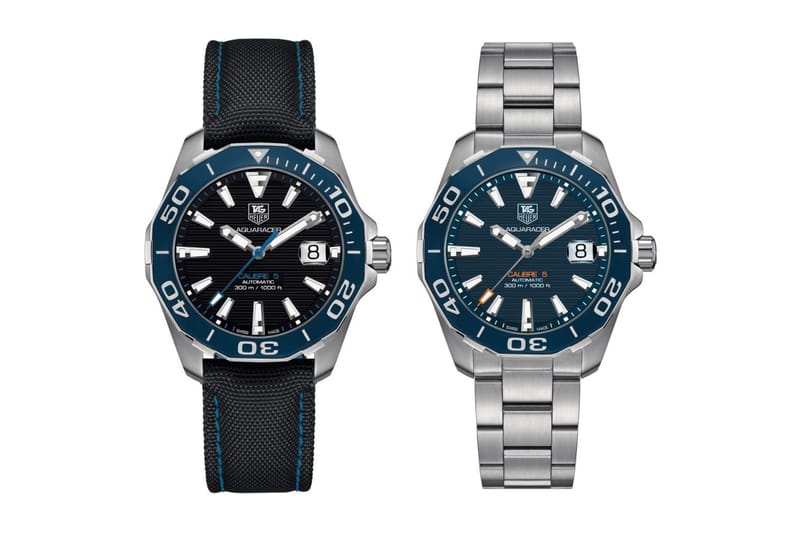 Tag heuer aquaracer outlet blue ceramic