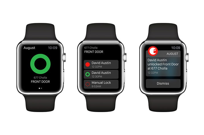 August Smart Lock теперь совместим с Apple Watch