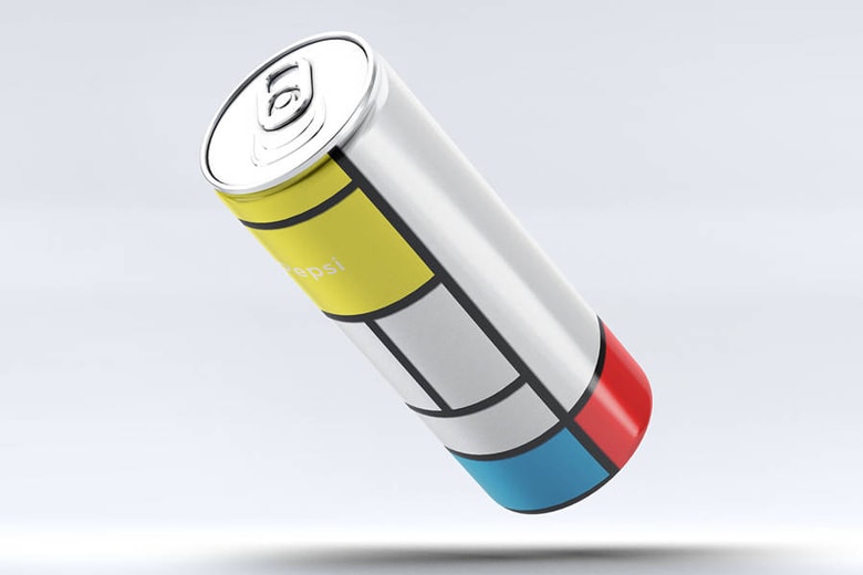 Банка Mondrian Pepsi от Андреа Саламино